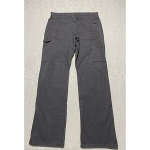 Dickies Mens Carpenter Pants 34x34 Charcoal‎ Gray Canvas Work Utility P404171